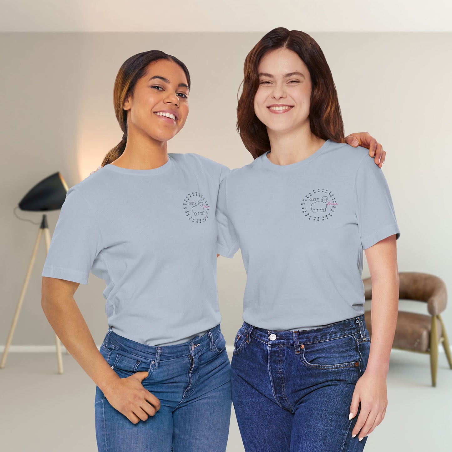 Sheep Maaa T-Shirt – Cute Farm Tee for Women, Shepherdess & Sheep Lovers
