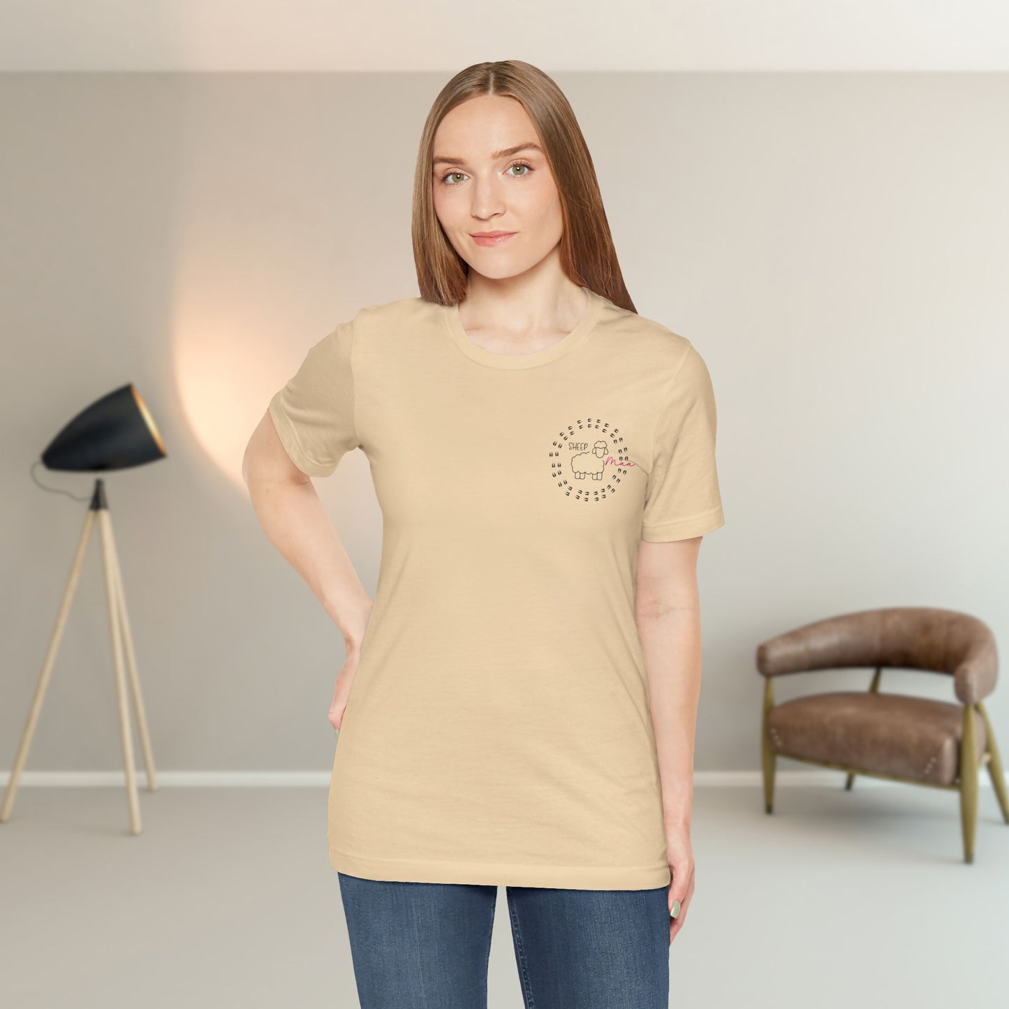 Sheep Maaa T-Shirt – Cute Farm Tee for Women, Shepherdess & Sheep Lovers