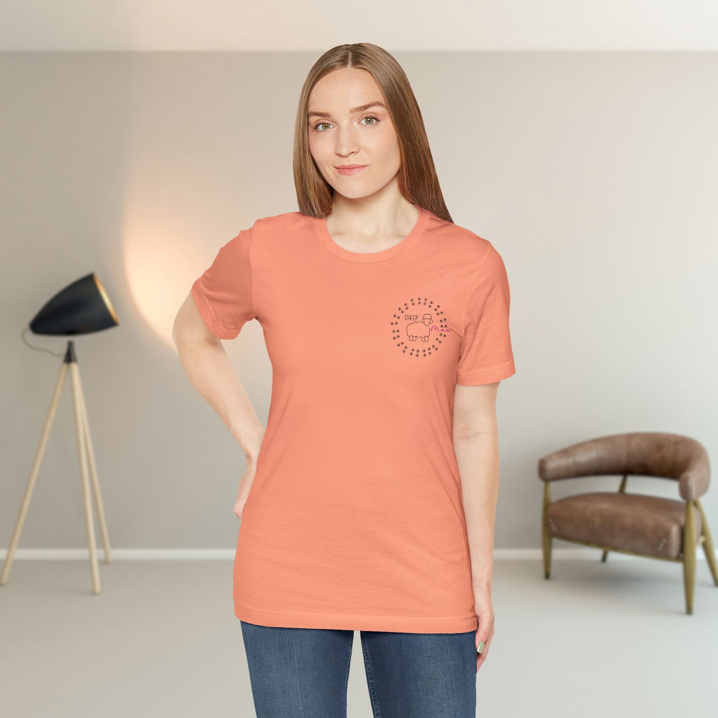 Sheep Maaa T-Shirt – Cute Farm Tee for Women, Shepherdess & Sheep Lovers