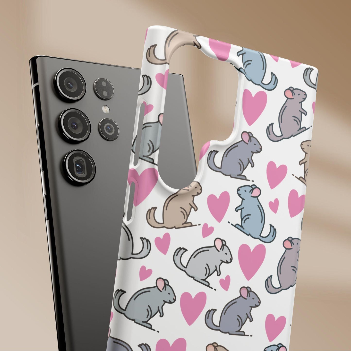 Chinchilla Love Snap Phone Case