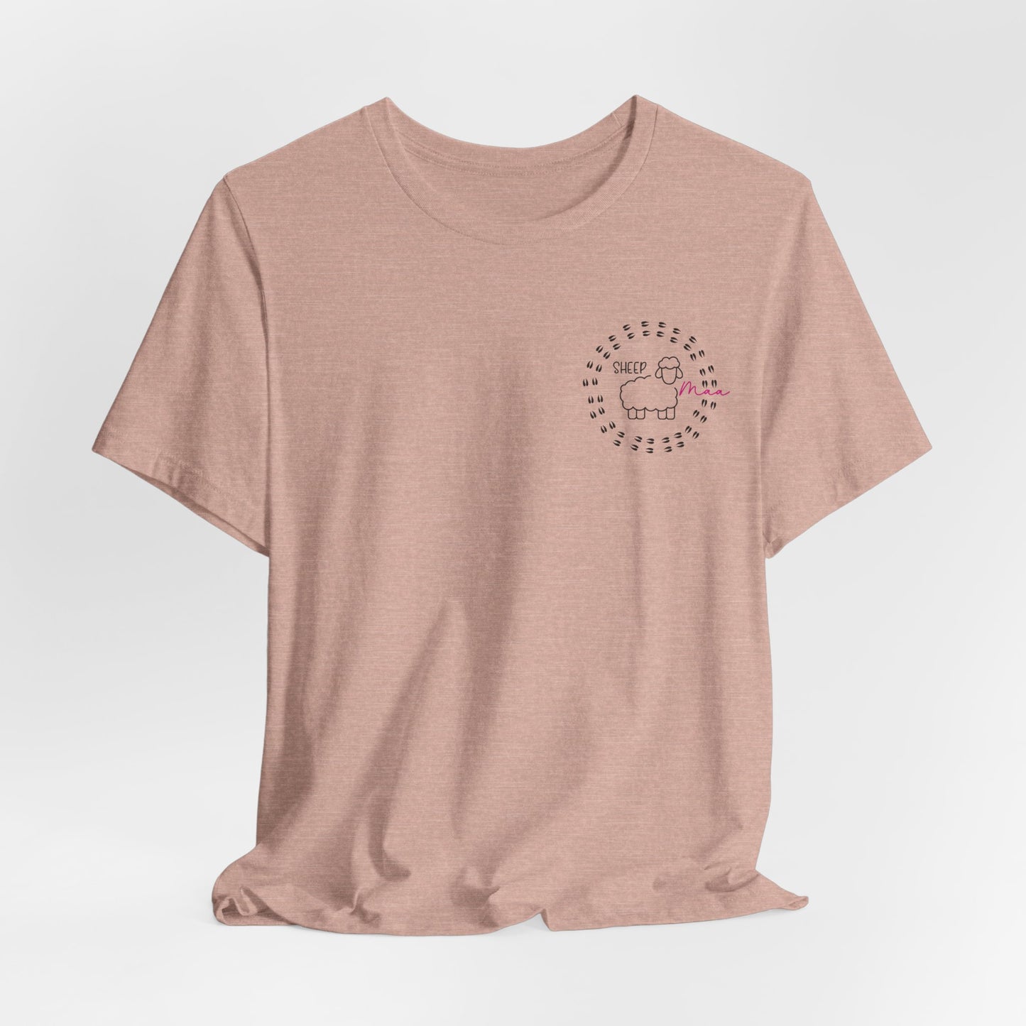 Sheep Maaa T-Shirt – Cute Farm Tee for Women, Shepherdess & Sheep Lovers