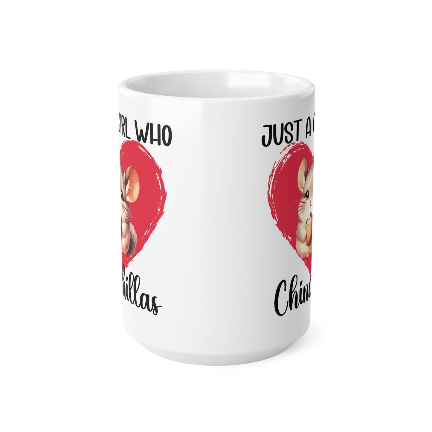 Just A Girl Who Loves Chinchillas Mug, Chinchilla Gift