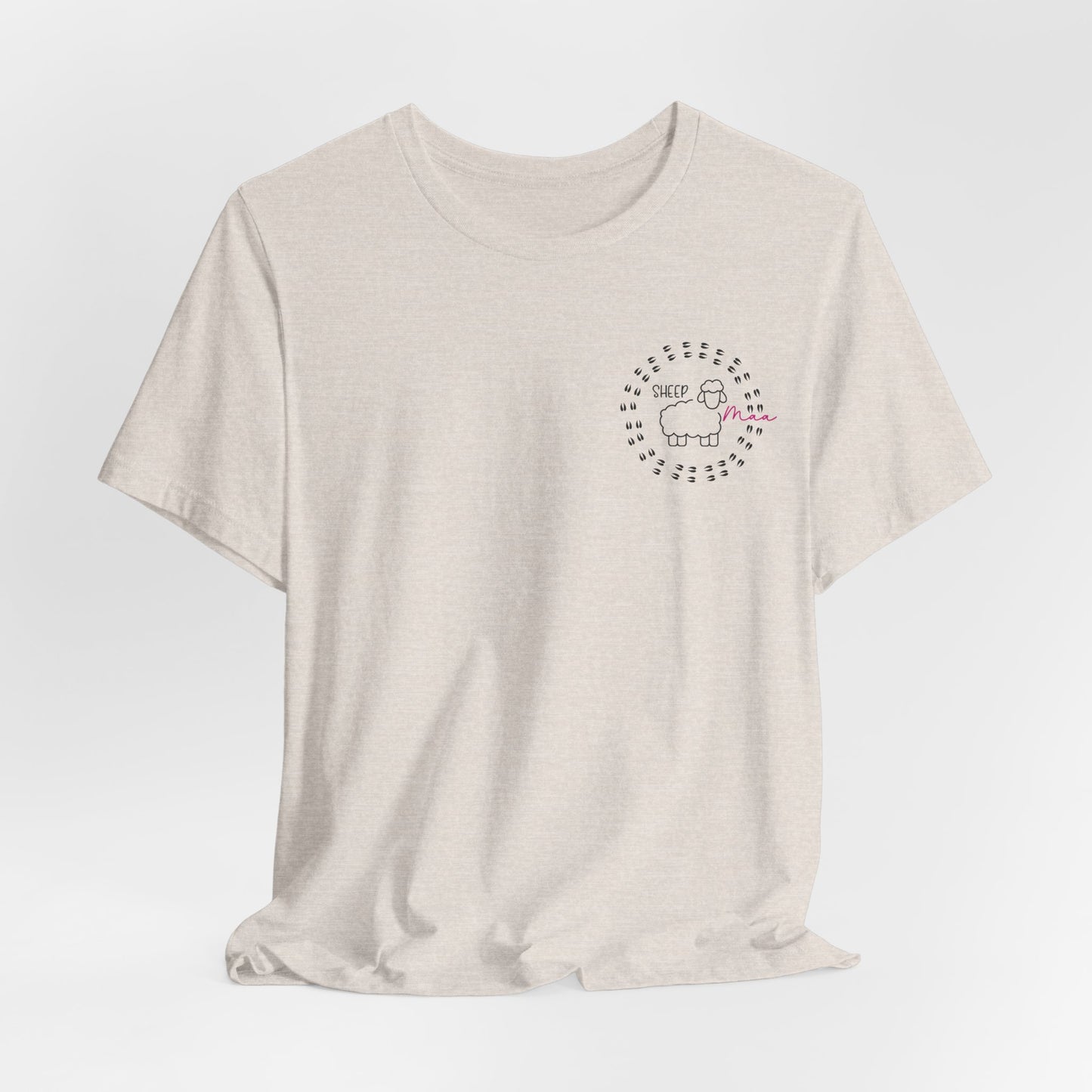 Sheep Maaa T-Shirt – Cute Farm Tee for Women, Shepherdess & Sheep Lovers