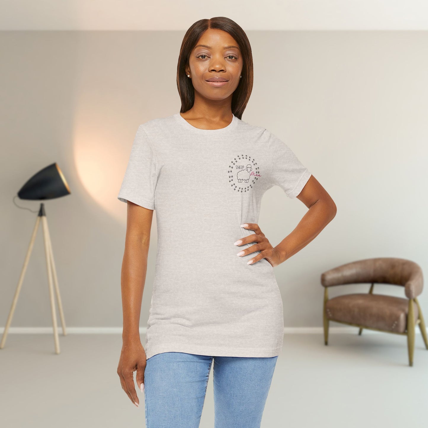 Sheep Maaa T-Shirt – Cute Farm Tee for Women, Shepherdess & Sheep Lovers