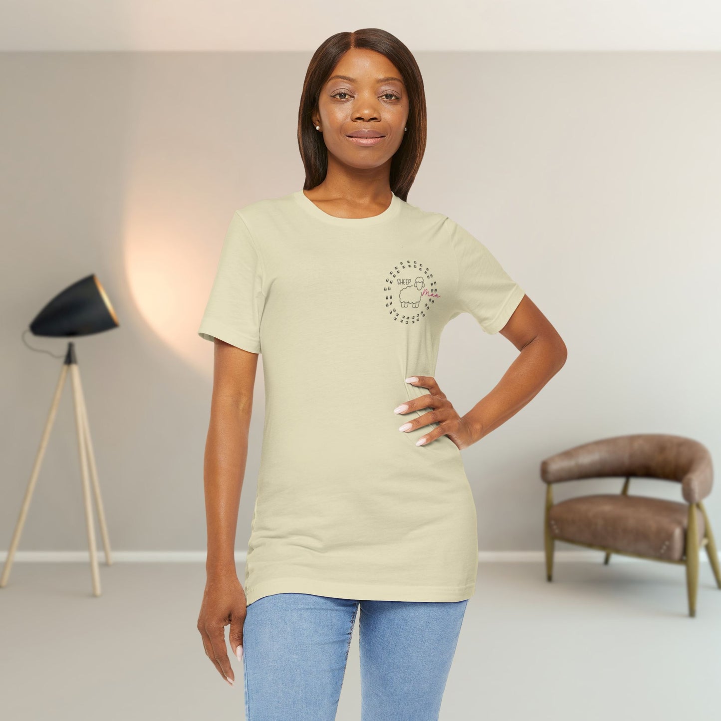Sheep Maaa T-Shirt – Cute Farm Tee for Women, Shepherdess & Sheep Lovers