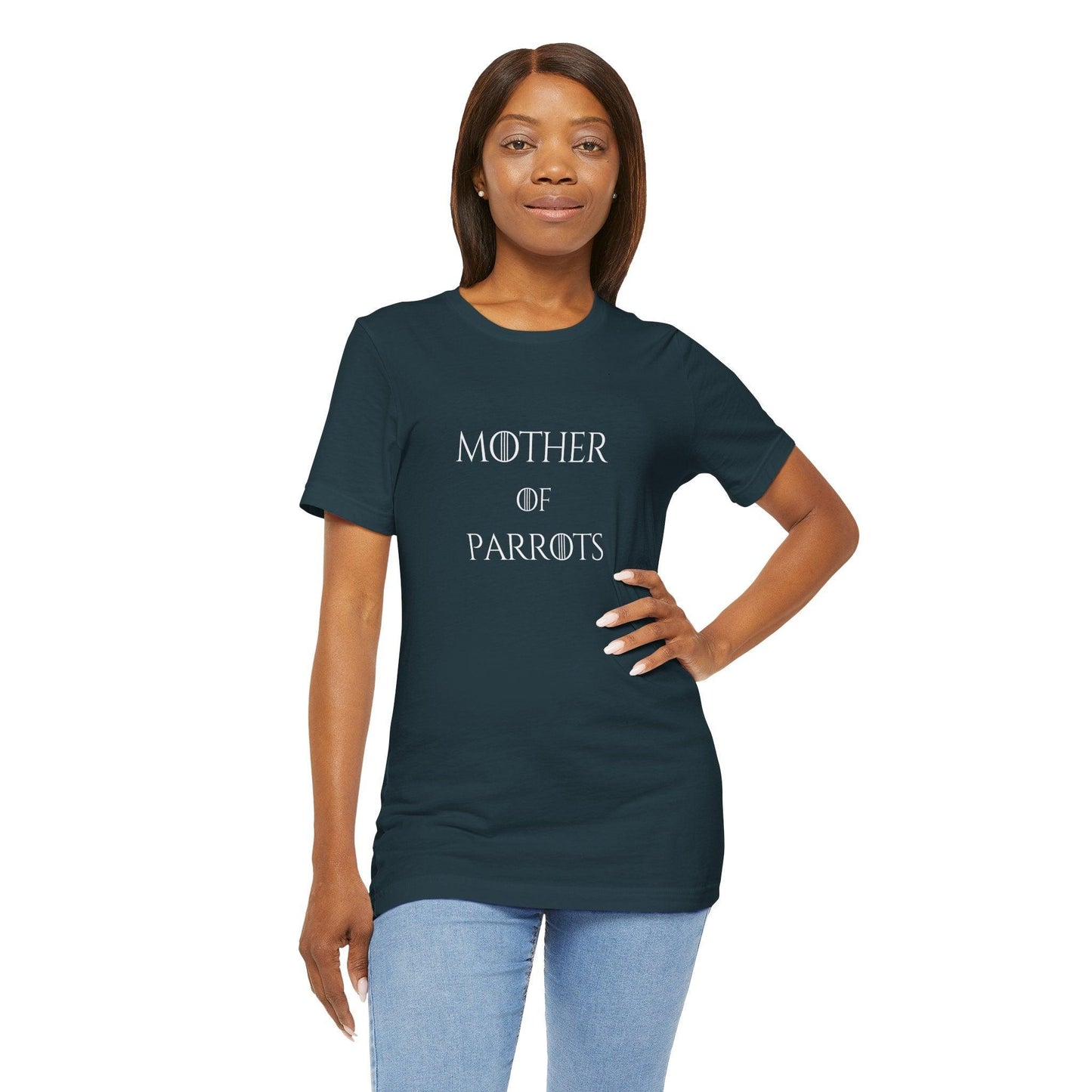 Mother of Parrots Premium TShirt - Perfect Gift for Cat Lovers