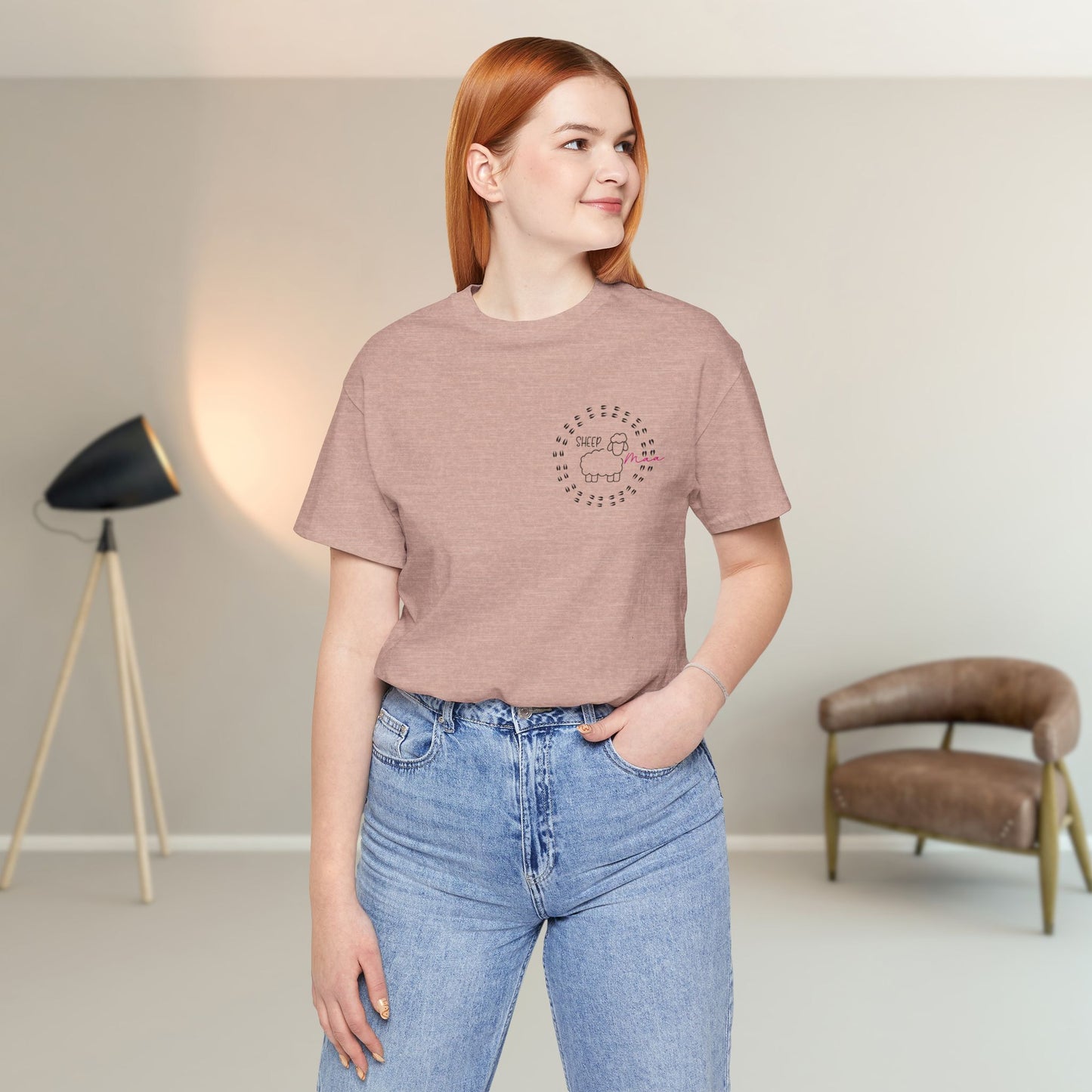 Sheep Maaa T-Shirt – Cute Farm Tee for Women, Shepherdess & Sheep Lovers