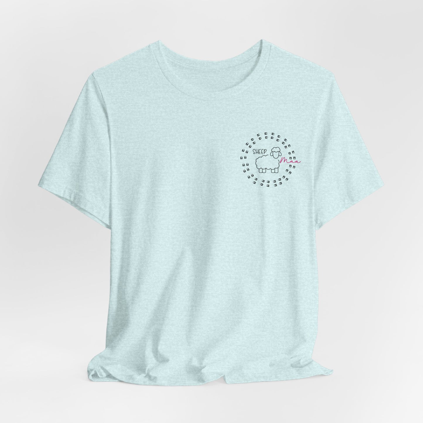 Sheep Maaa T-Shirt – Cute Farm Tee for Women, Shepherdess & Sheep Lovers