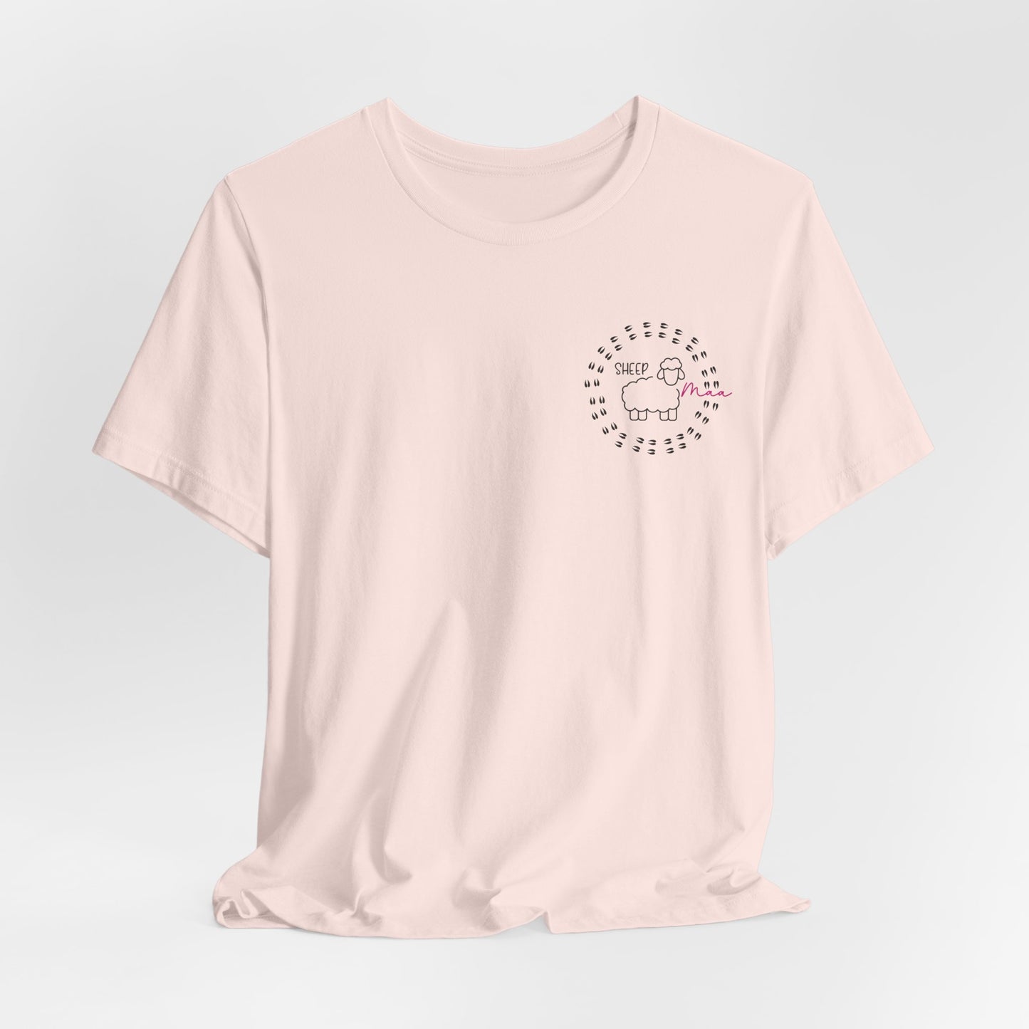 Sheep Maaa T-Shirt – Cute Farm Tee for Women, Shepherdess & Sheep Lovers