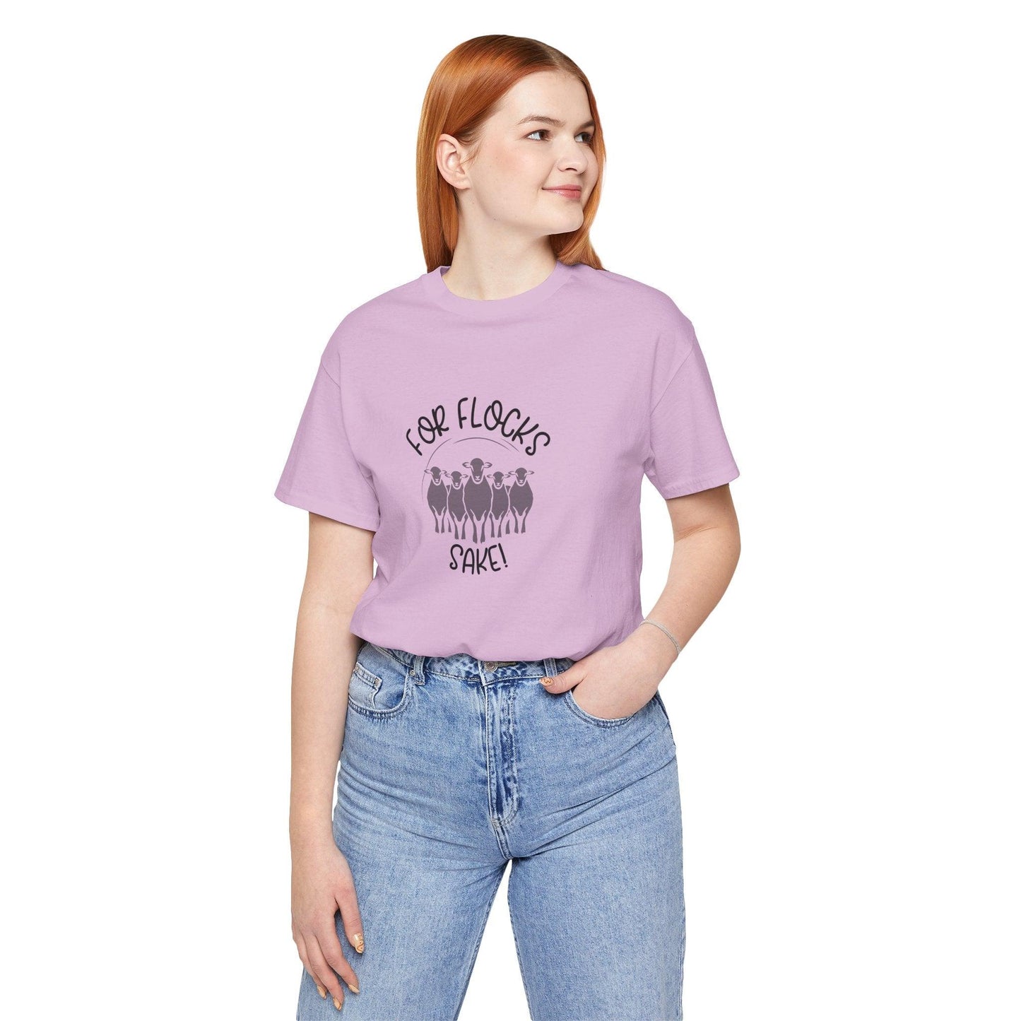 For Flocks Sake Tee - Funny Animal T-Shirt, Unisex