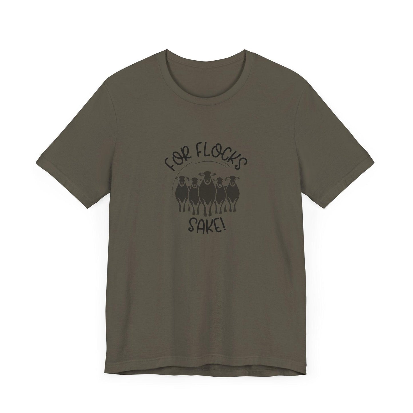For Flocks Sake Tee - Funny Animal T-Shirt, Unisex