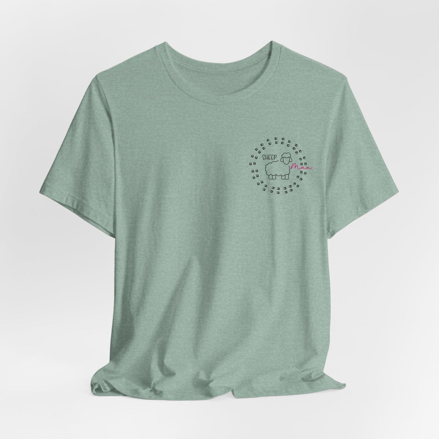 Sheep Maaa T-Shirt – Cute Farm Tee for Women, Shepherdess & Sheep Lovers