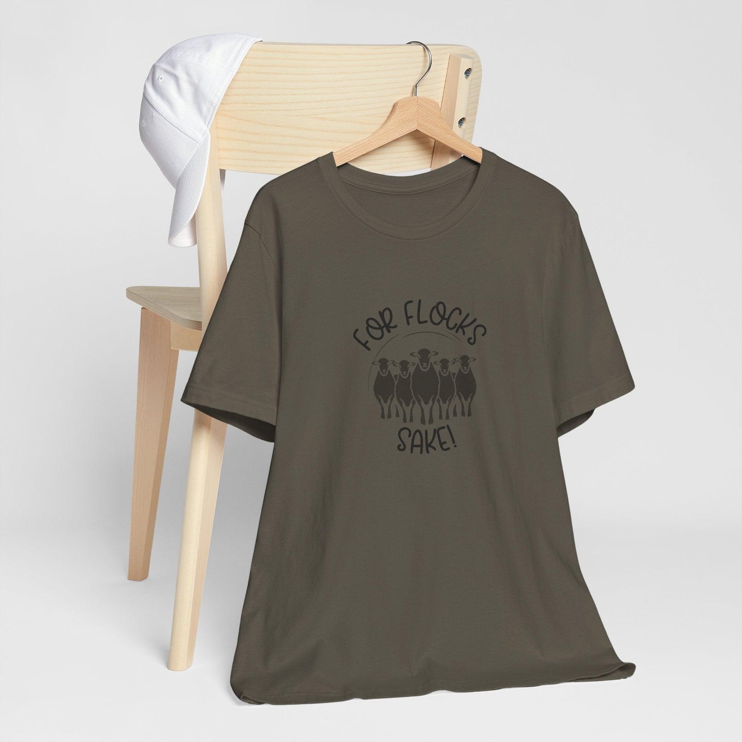 For Flocks Sake Tee - Funny Animal T-Shirt, Unisex
