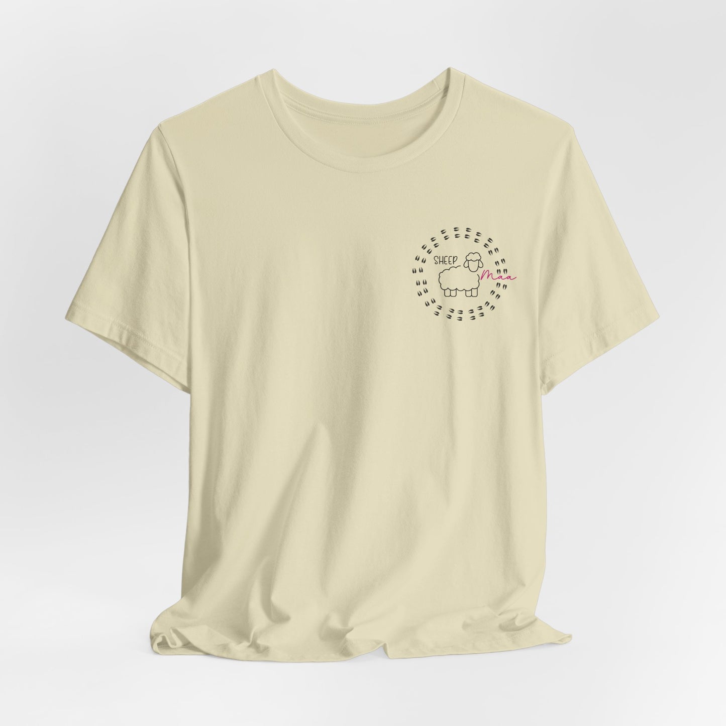Sheep Maaa T-Shirt – Cute Farm Tee for Women, Shepherdess & Sheep Lovers