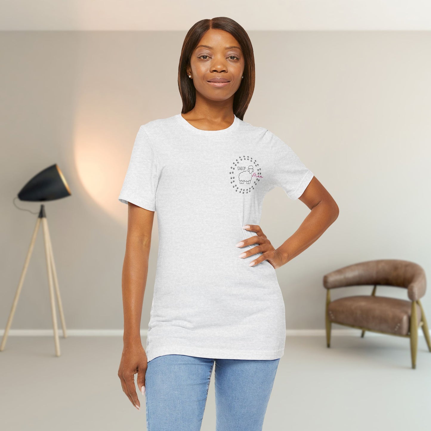 Sheep Maaa T-Shirt – Cute Farm Tee for Women, Shepherdess & Sheep Lovers