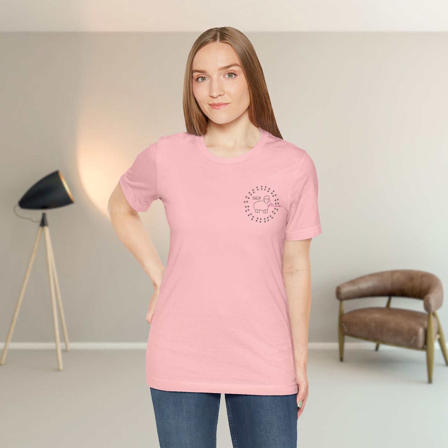 Sheep Maaa T-Shirt – Cute Farm Tee for Women, Shepherdess & Sheep Lovers