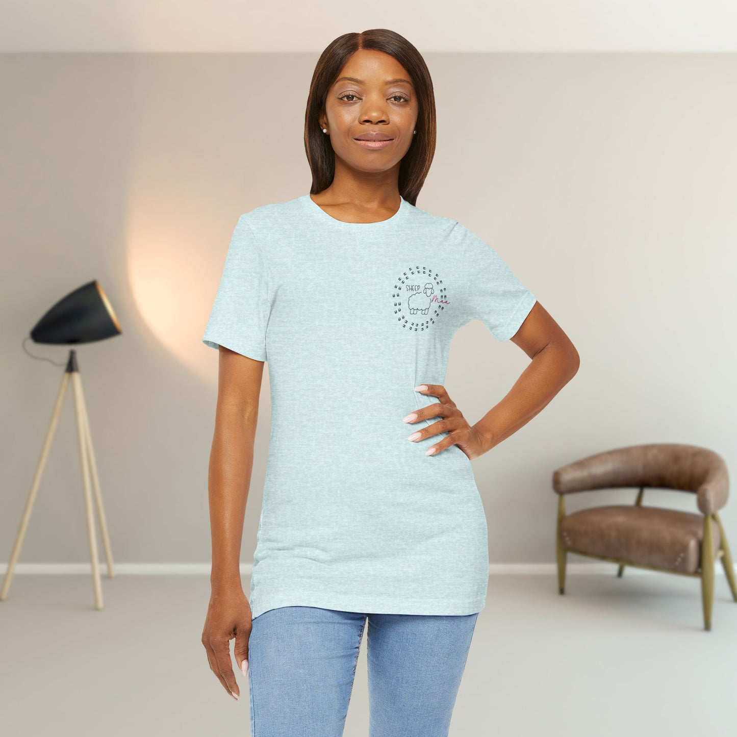 Sheep Maaa T-Shirt – Cute Farm Tee for Women, Shepherdess & Sheep Lovers