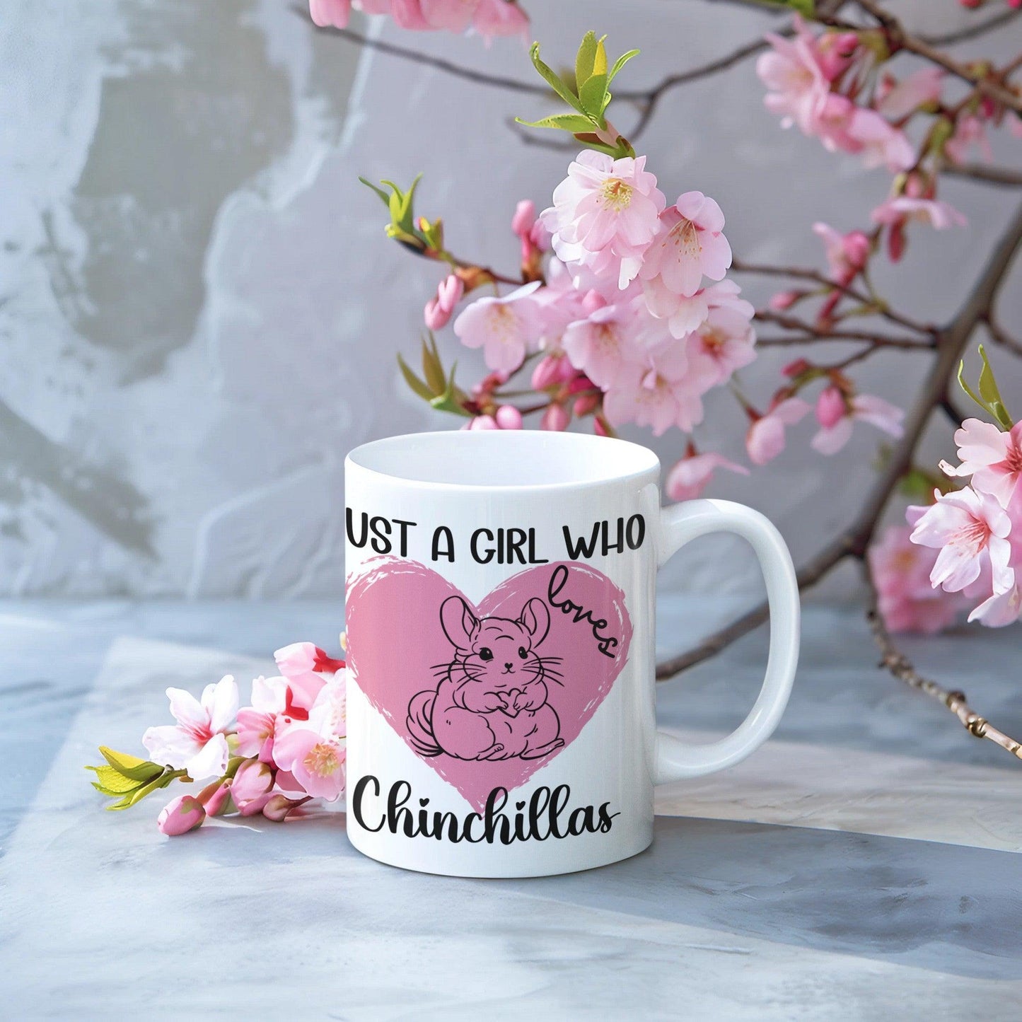 Just a girl who loves Chinchillas mug