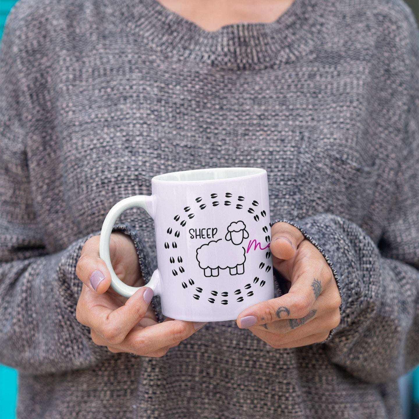 Sheep Mom Sherpherdess Mug gift