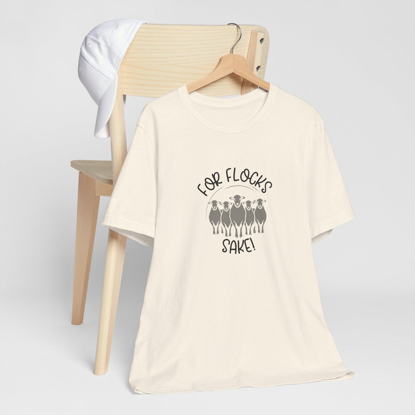 For Flocks Sake Tee - Funny Animal T-Shirt, Unisex