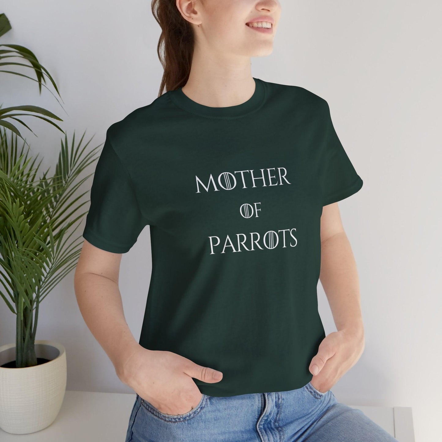 Mother of Parrots Premium TShirt - Perfect Gift for Cat Lovers