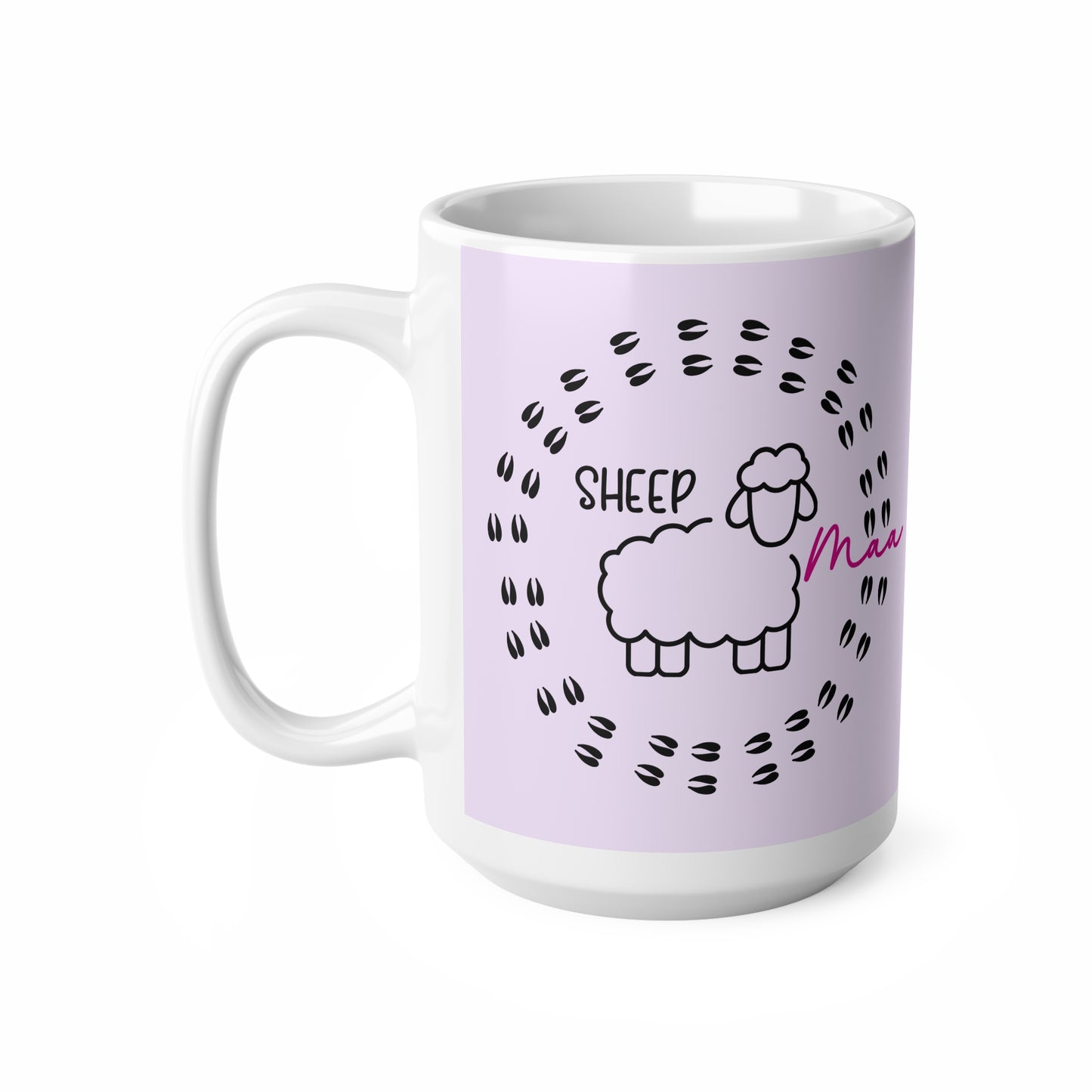 Sheep Maaa Mug – Cute Farm Life Coffee Cup for Women, Shepherdesses & Sheep Lovers