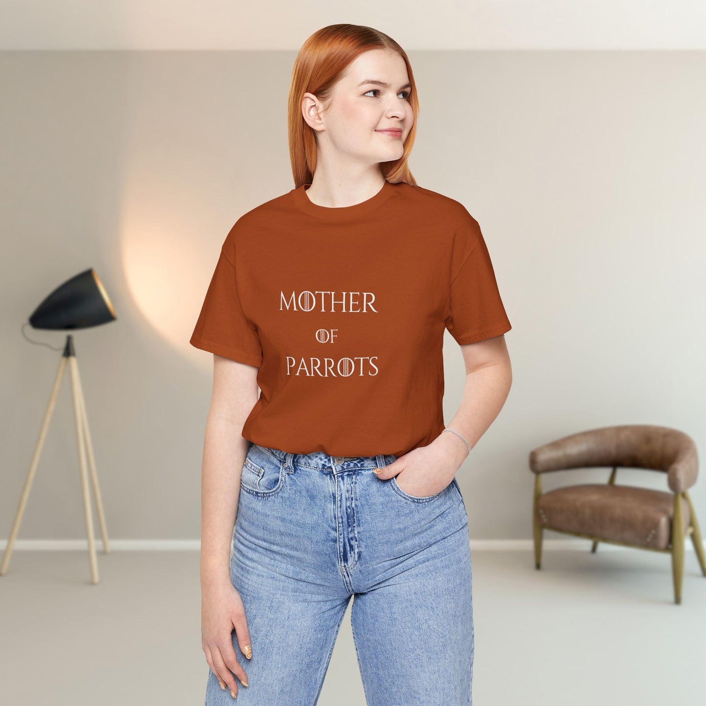 Mother of Parrots Premium TShirt - Perfect Gift for Cat Lovers