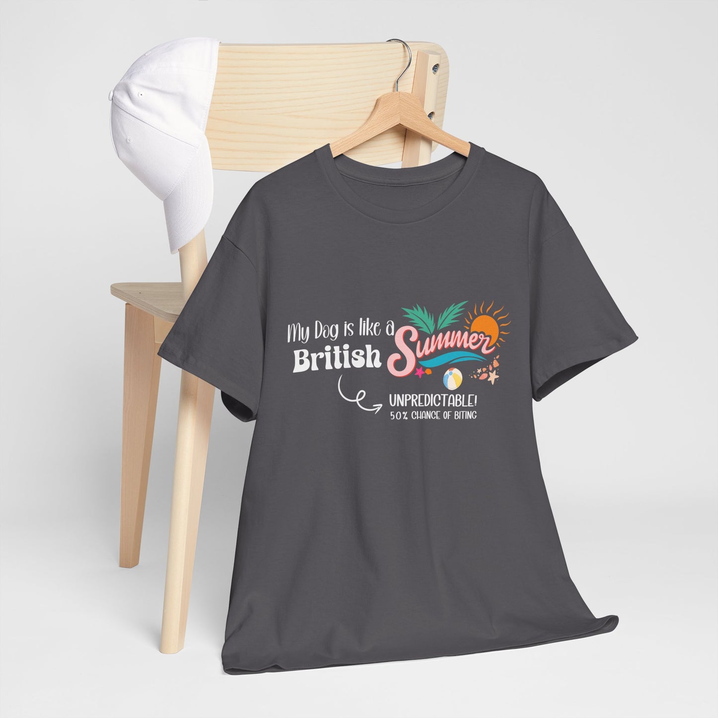 Funny Dog Owner Summer Shirt – 50% Unpredictable Dog T-Shirt