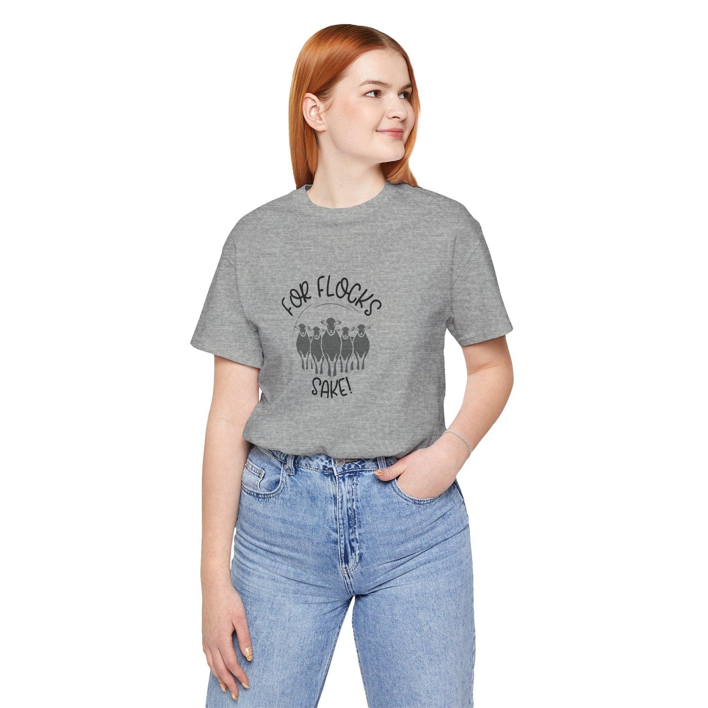 For Flocks Sake Tee - Funny Animal T-Shirt, Unisex