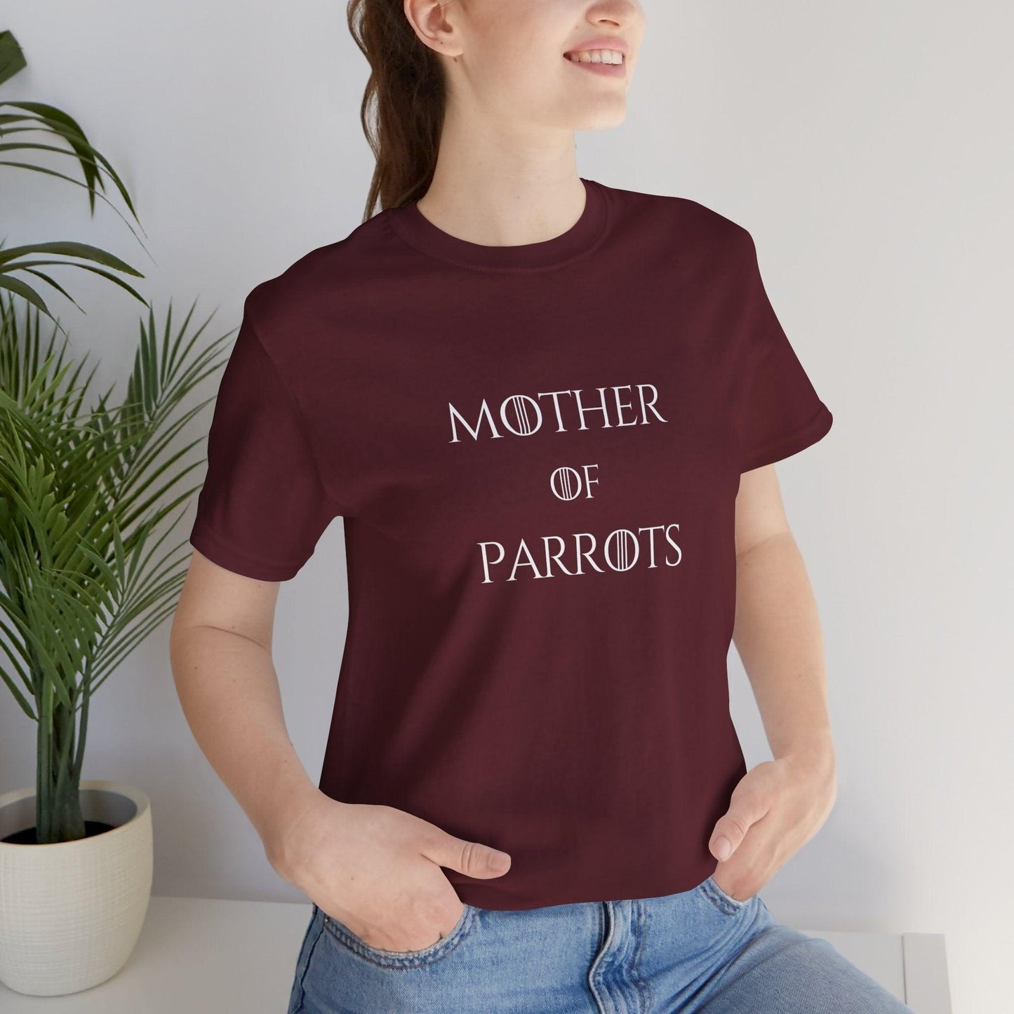 Mother of Parrots Premium TShirt - Perfect Gift for Cat Lovers