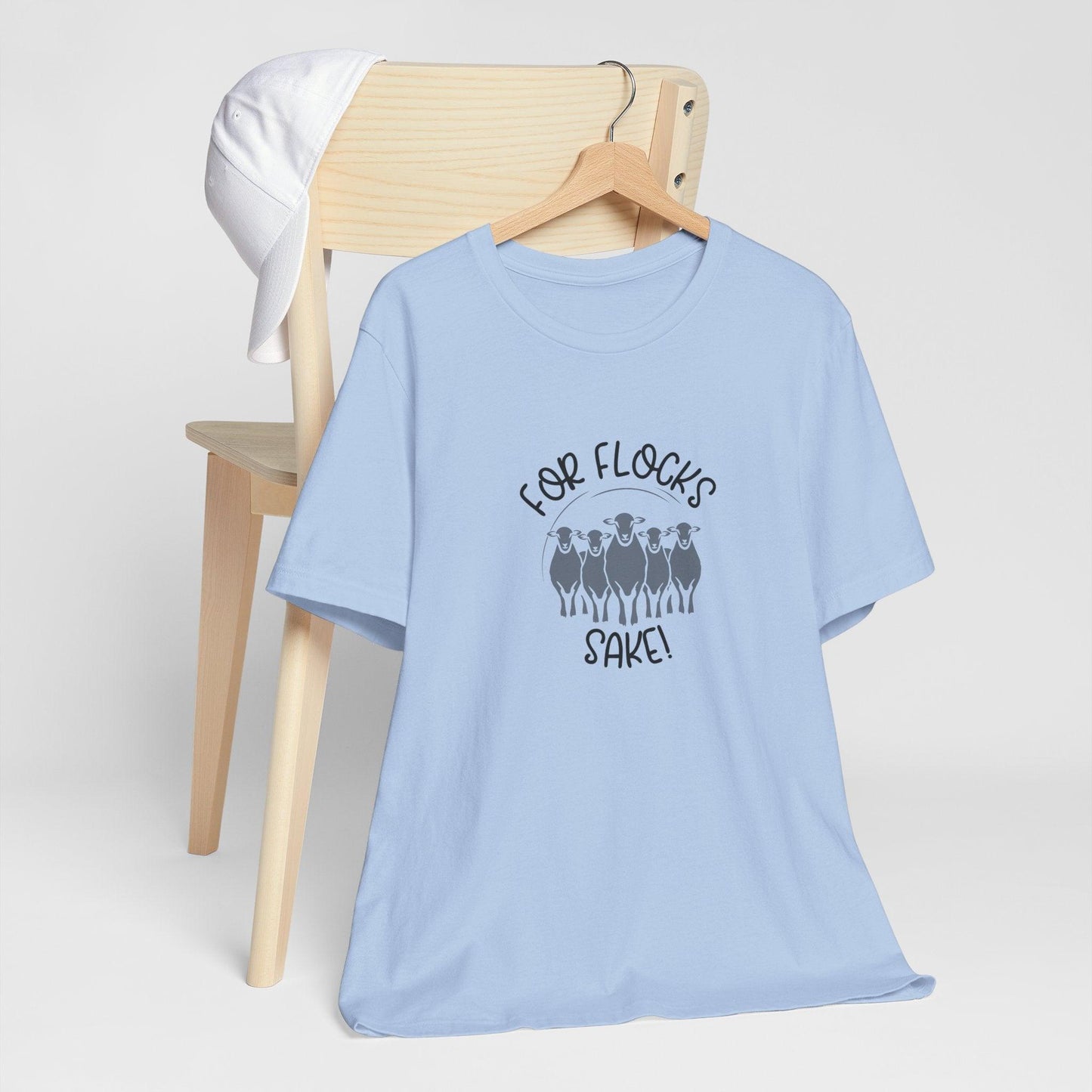 For Flocks Sake Tee - Funny Animal T-Shirt, Unisex