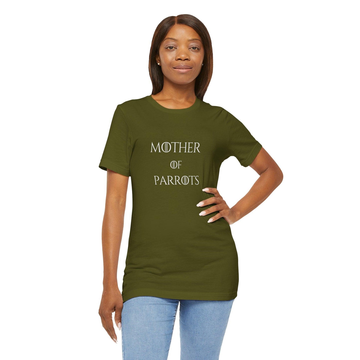 Mother of Parrots Premium TShirt - Perfect Gift for Cat Lovers