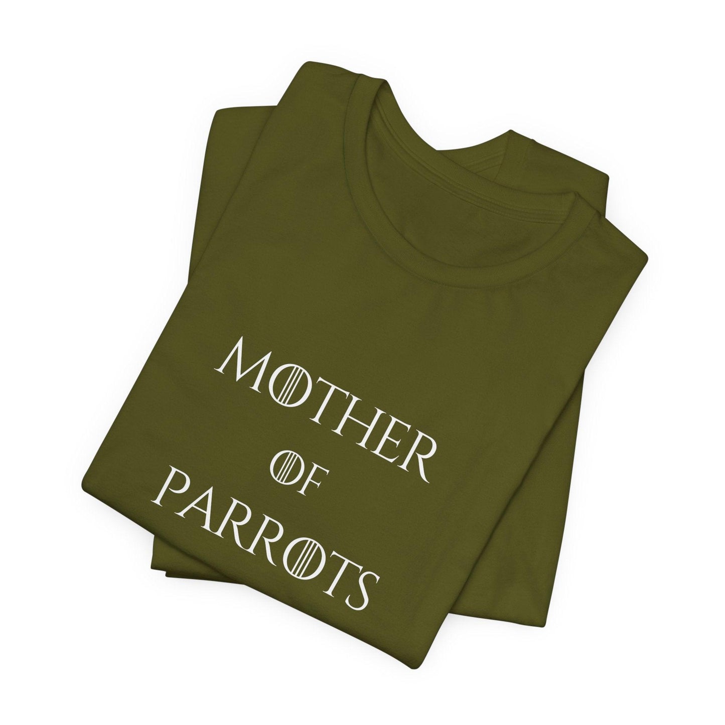Mother of Parrots Premium TShirt - Perfect Gift for Cat Lovers