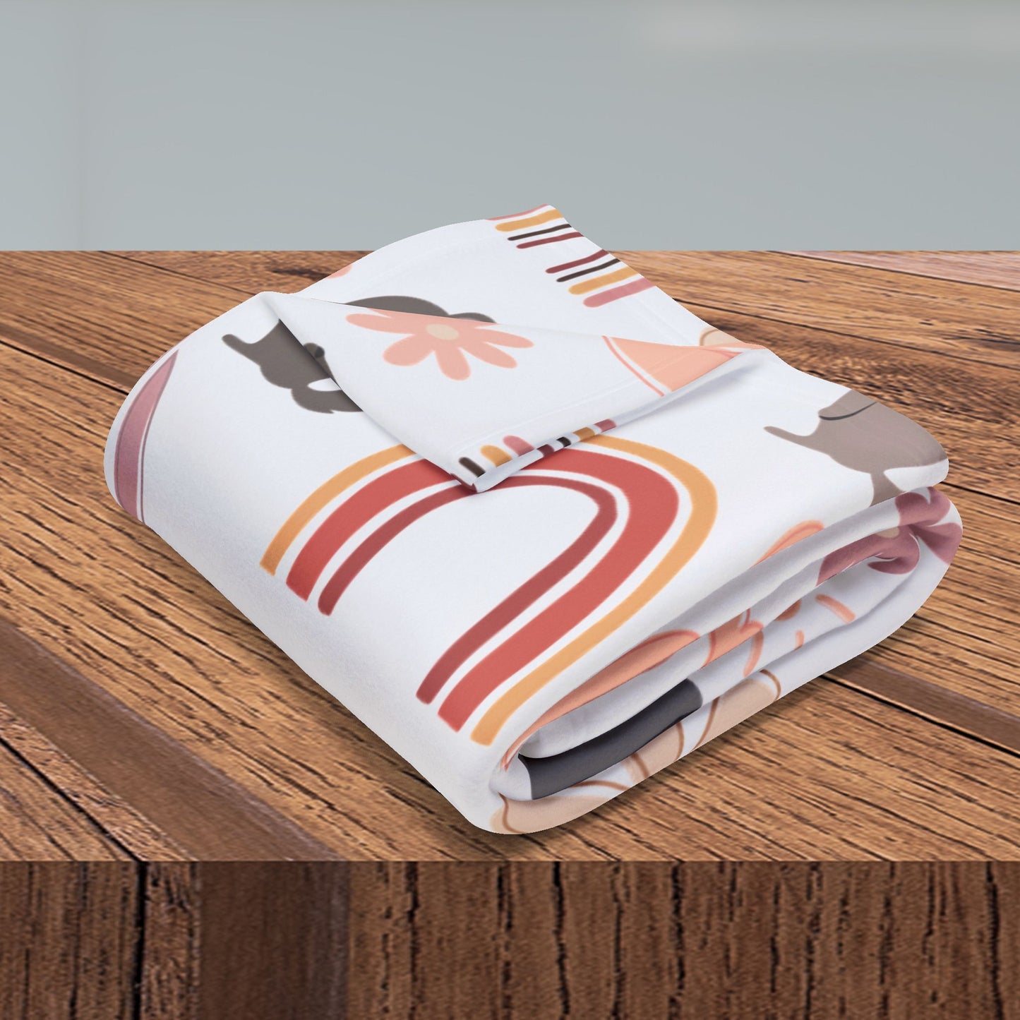 Cozy Fleece Blanket with Cute Chinchilla, Snuggly Throw, Perfect for Pet Lovers, Kids Room Decor, Gift for All Occasions