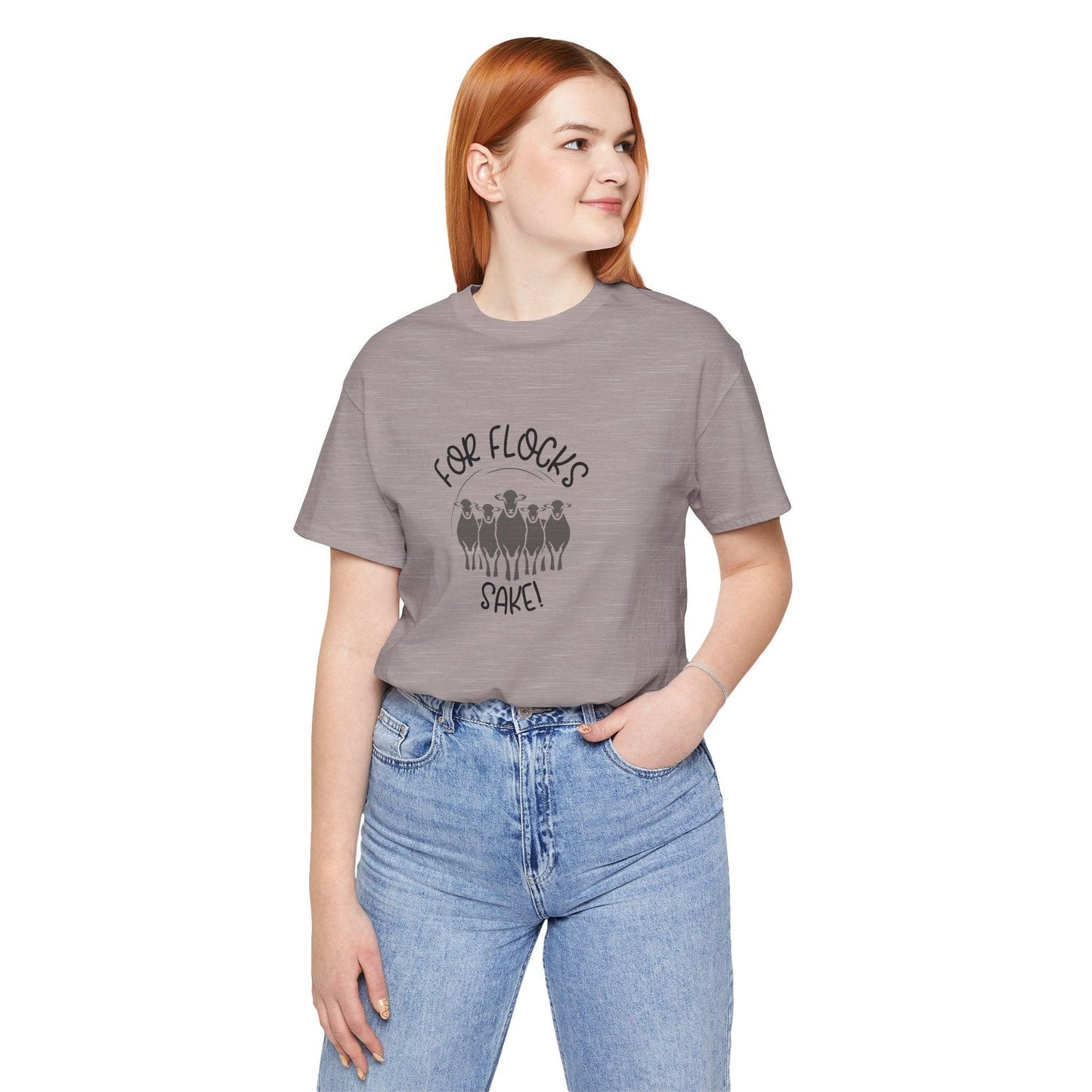 For Flocks Sake Tee - Funny Animal T-Shirt, Unisex