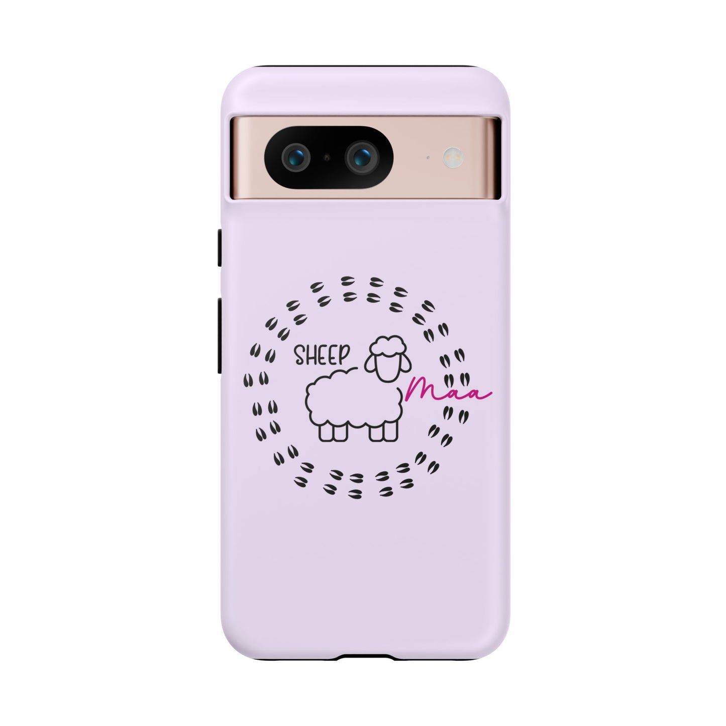Sheep Maaa Tough Phone Case – Farm Life Protective Case for Female Farmers & Sheep Lovers