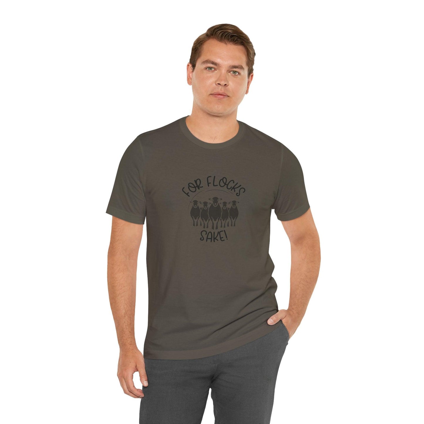 For Flocks Sake Tee - Funny Animal T-Shirt, Unisex