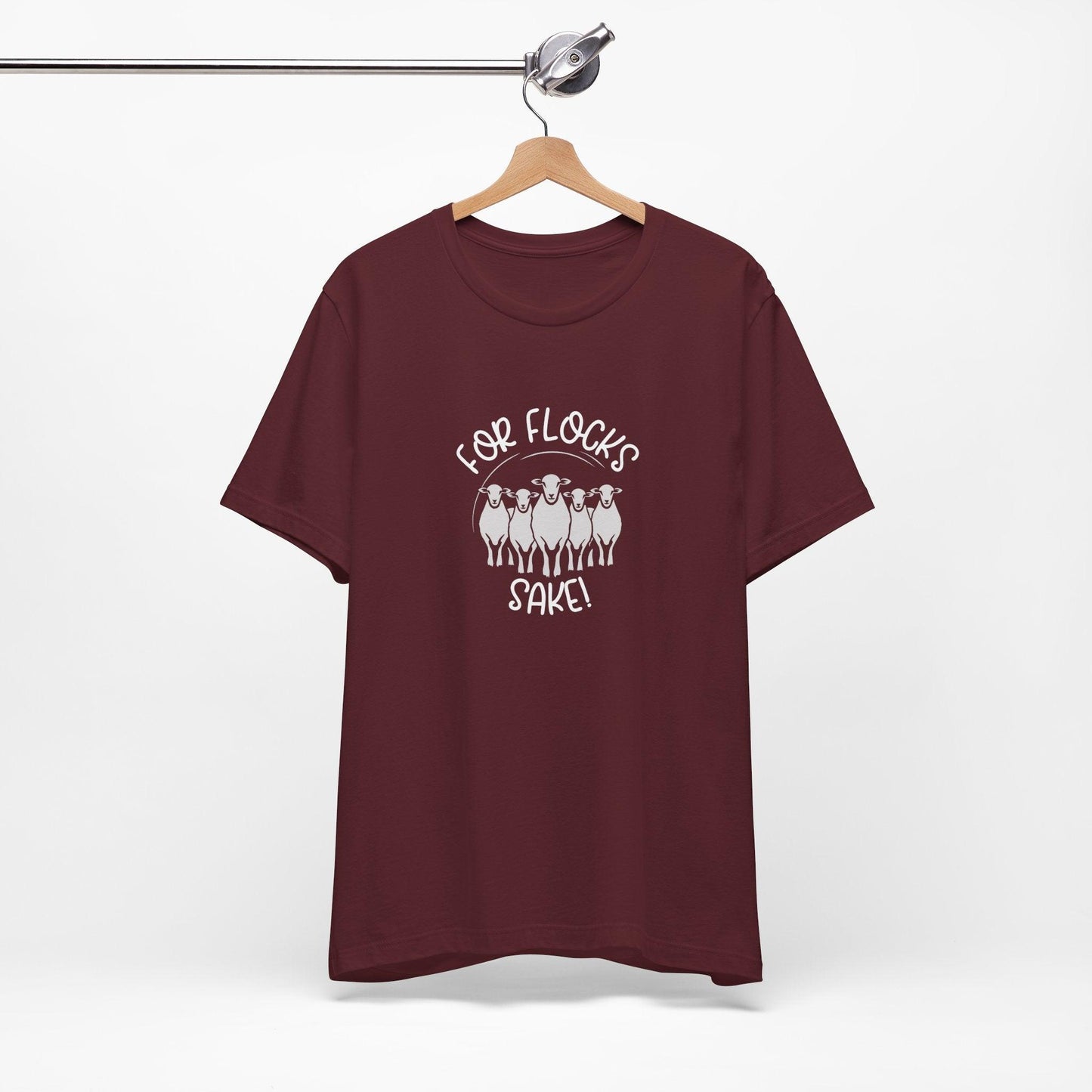 For Flocks Sake Tee - Funny Animal T-Shirt, Unisex