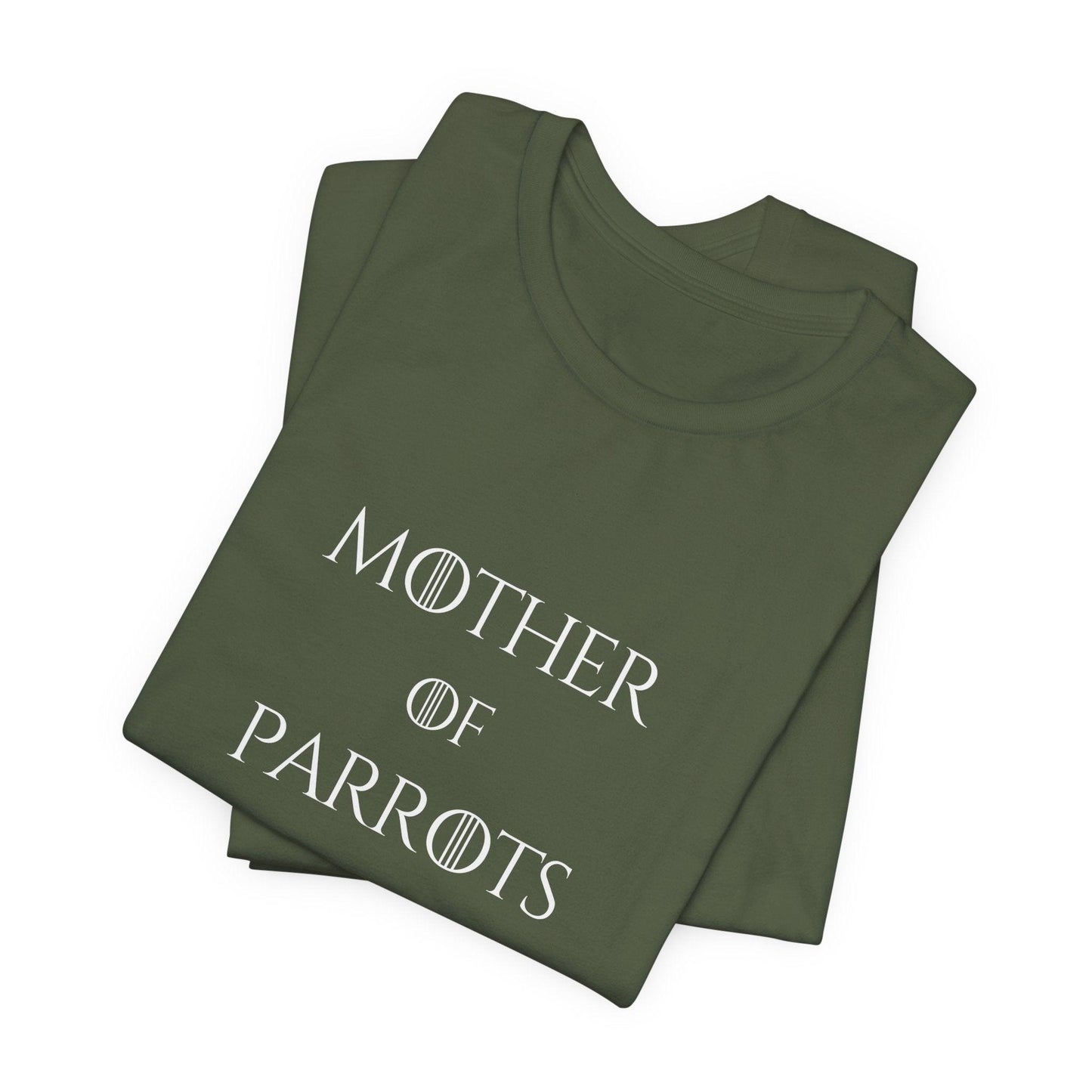 Mother of Parrots Premium TShirt - Perfect Gift for Cat Lovers