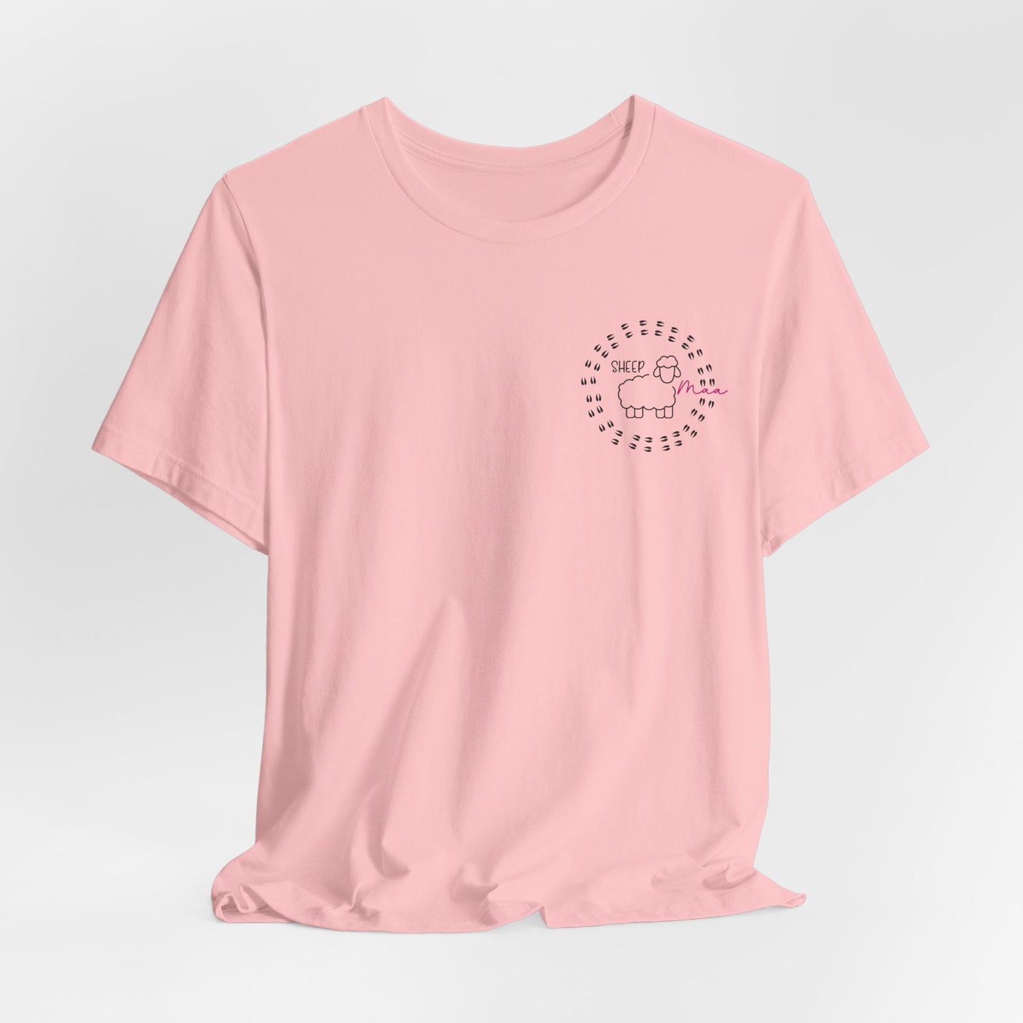 Sheep Maaa T-Shirt – Cute Farm Tee for Women, Shepherdess & Sheep Lovers
