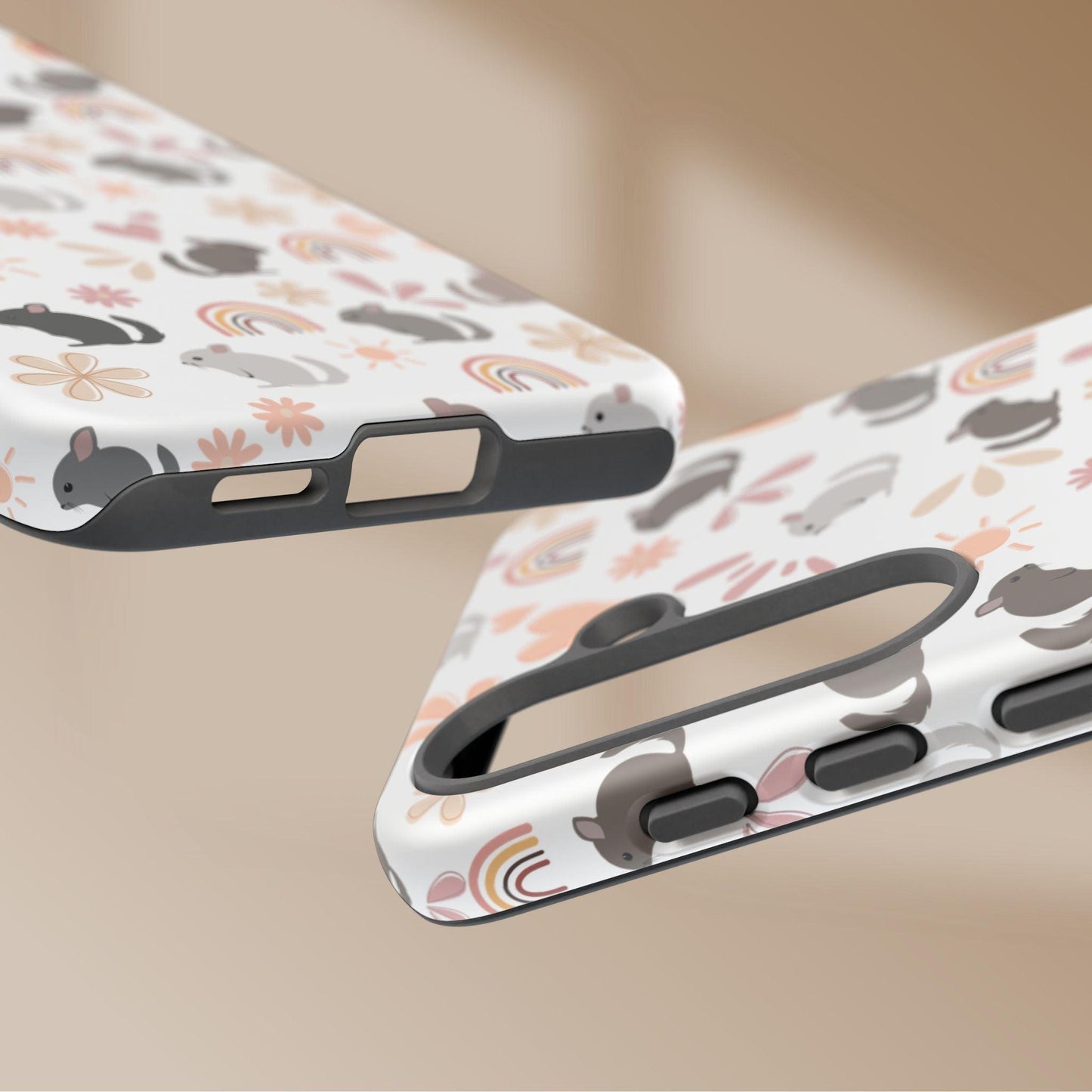 Cute Animal Pattern Phone Case - Tough Cases for Pet Lovers