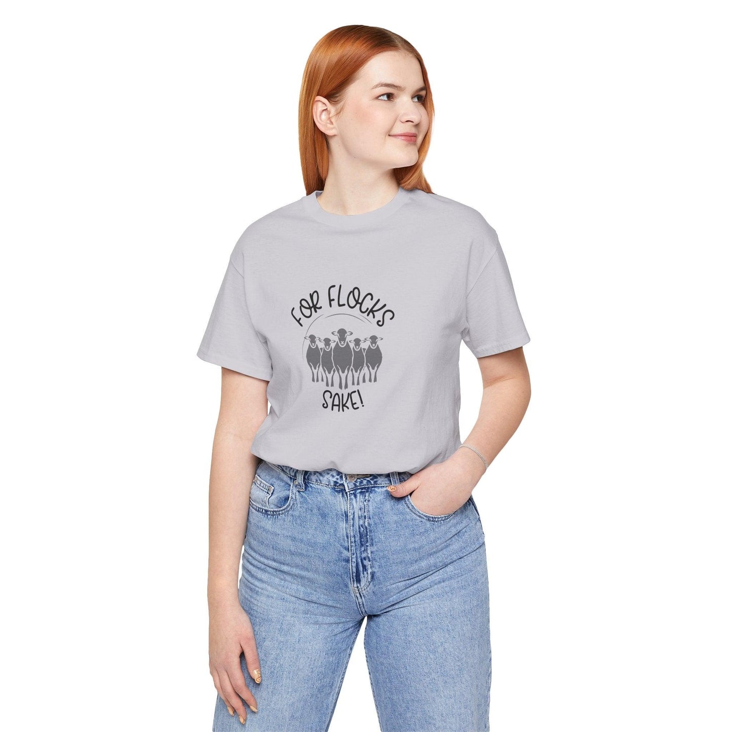 For Flocks Sake Tee - Funny Animal T-Shirt, Unisex