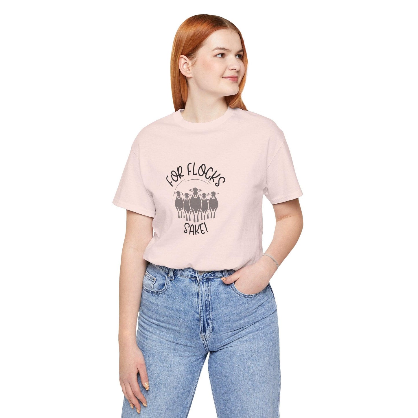 For Flocks Sake Tee - Funny Animal T-Shirt, Unisex
