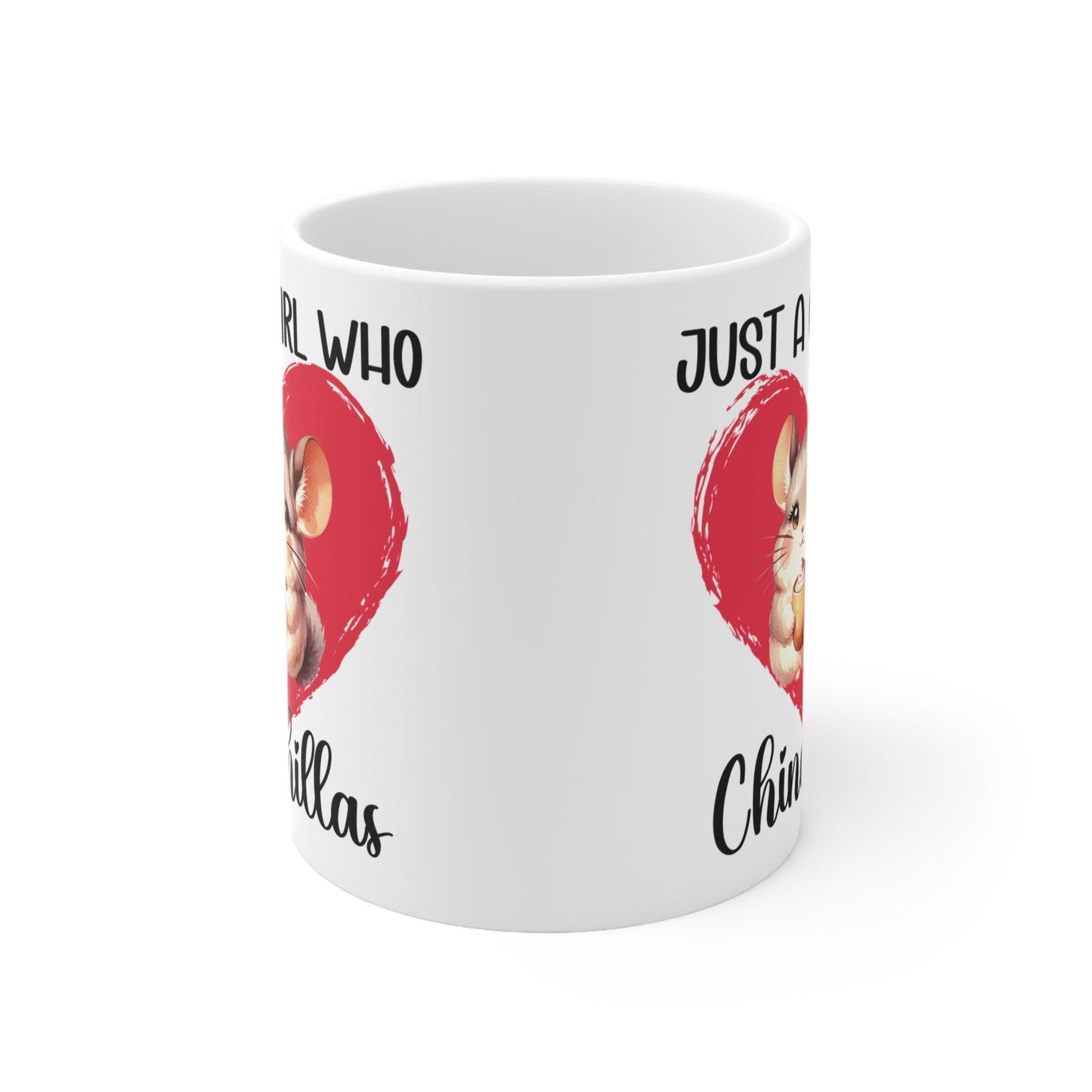 Just A Girl Who Loves Chinchillas Mug, Chinchilla Gift