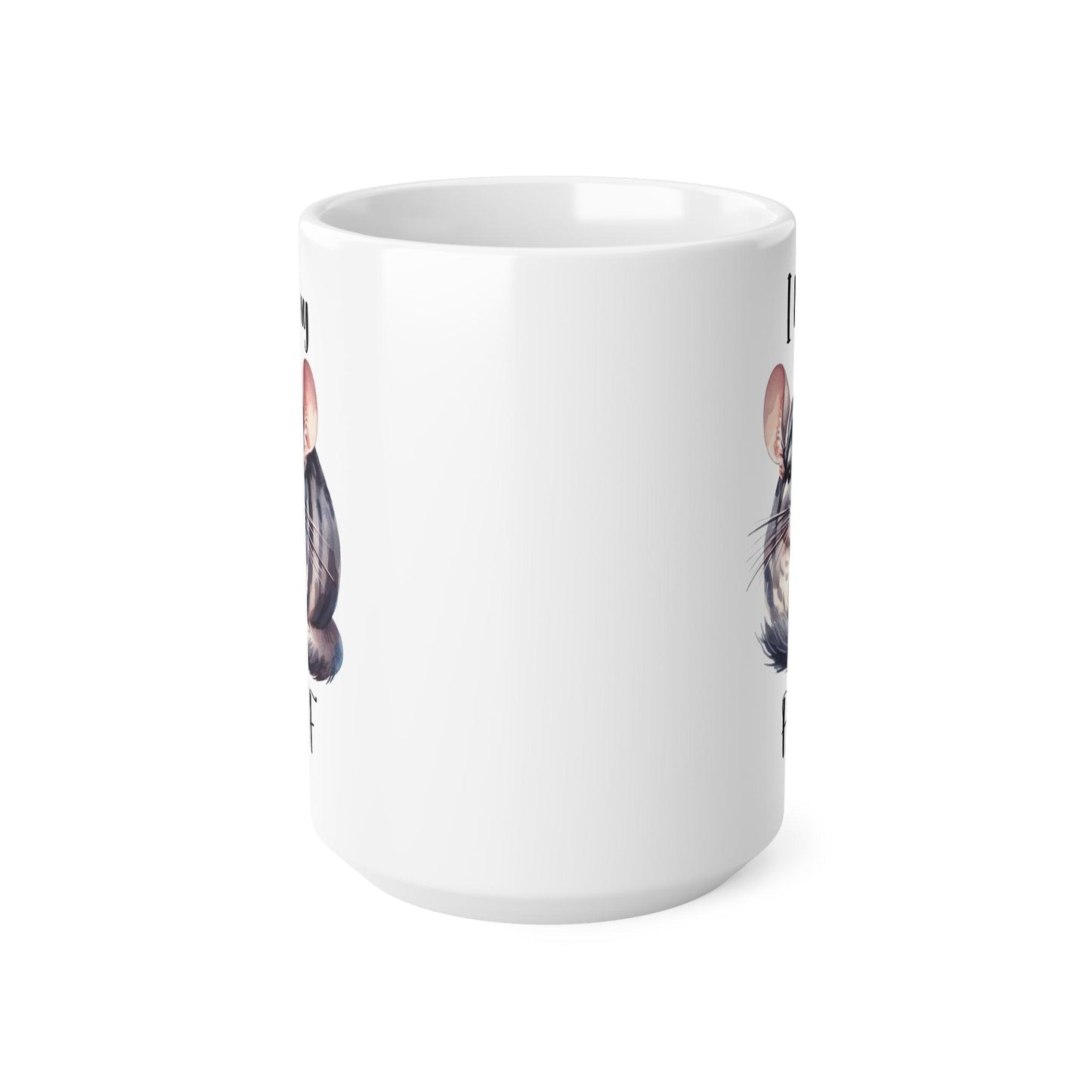 'I Love My Floof' Chinchilla Mug - 11oz/15oz