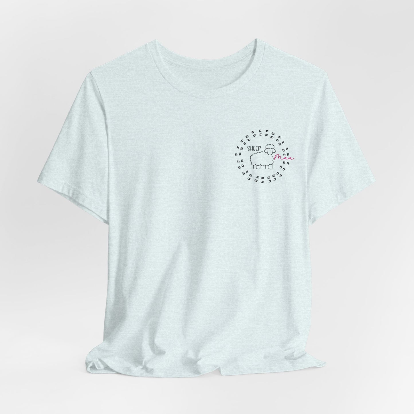 Sheep Maaa T-Shirt – Cute Farm Tee for Women, Shepherdess & Sheep Lovers