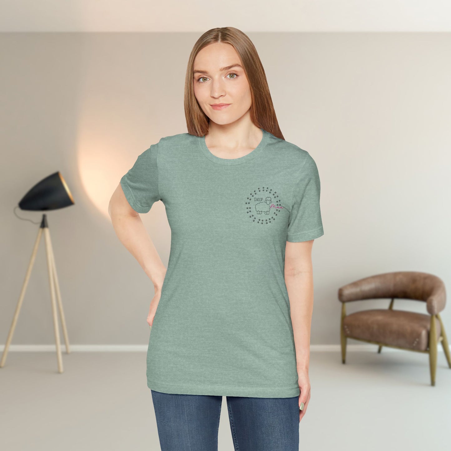Sheep Maaa T-Shirt – Cute Farm Tee for Women, Shepherdess & Sheep Lovers