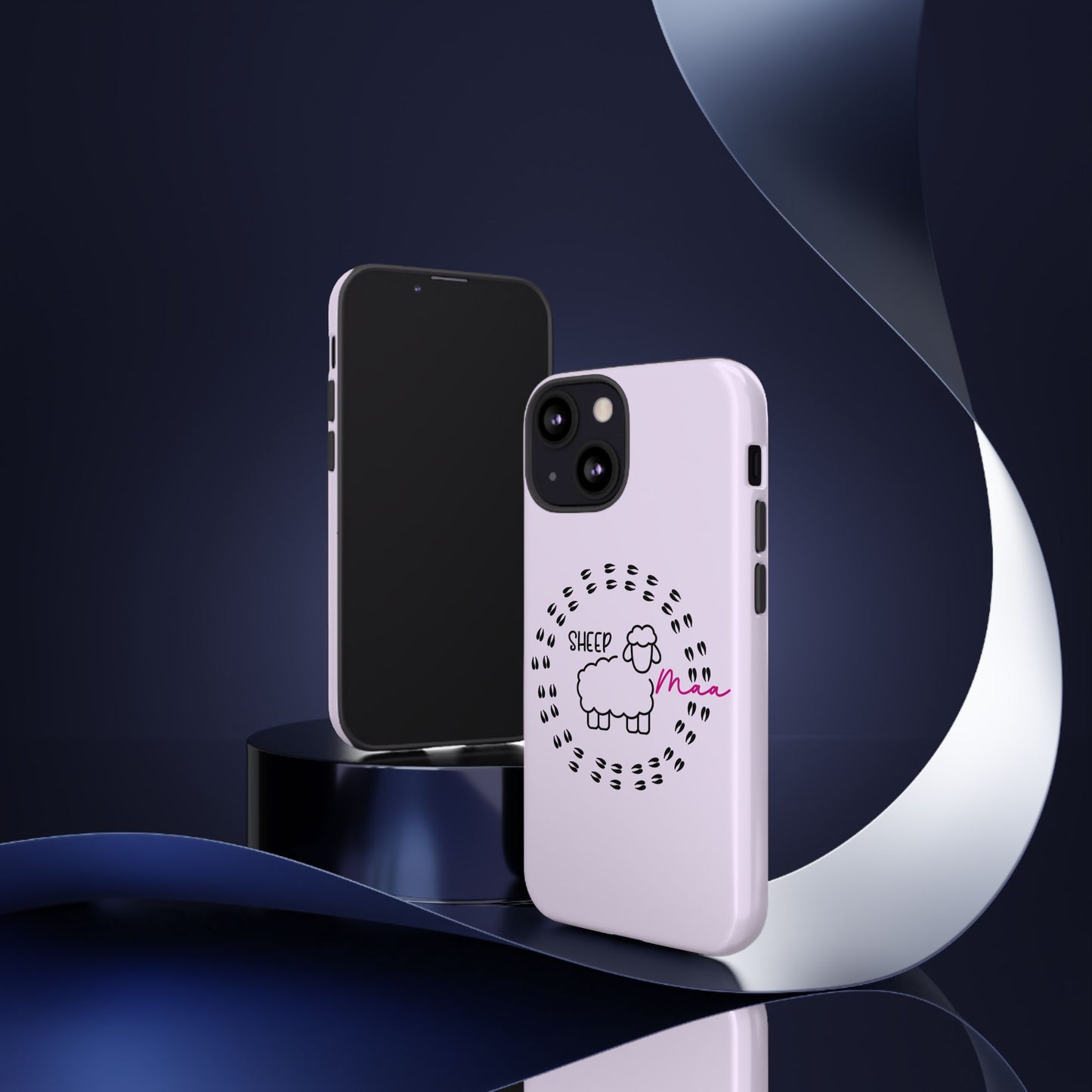 Sheep Maaa Tough Phone Case – Farm Life Protective Case for Female Farmers & Sheep Lovers