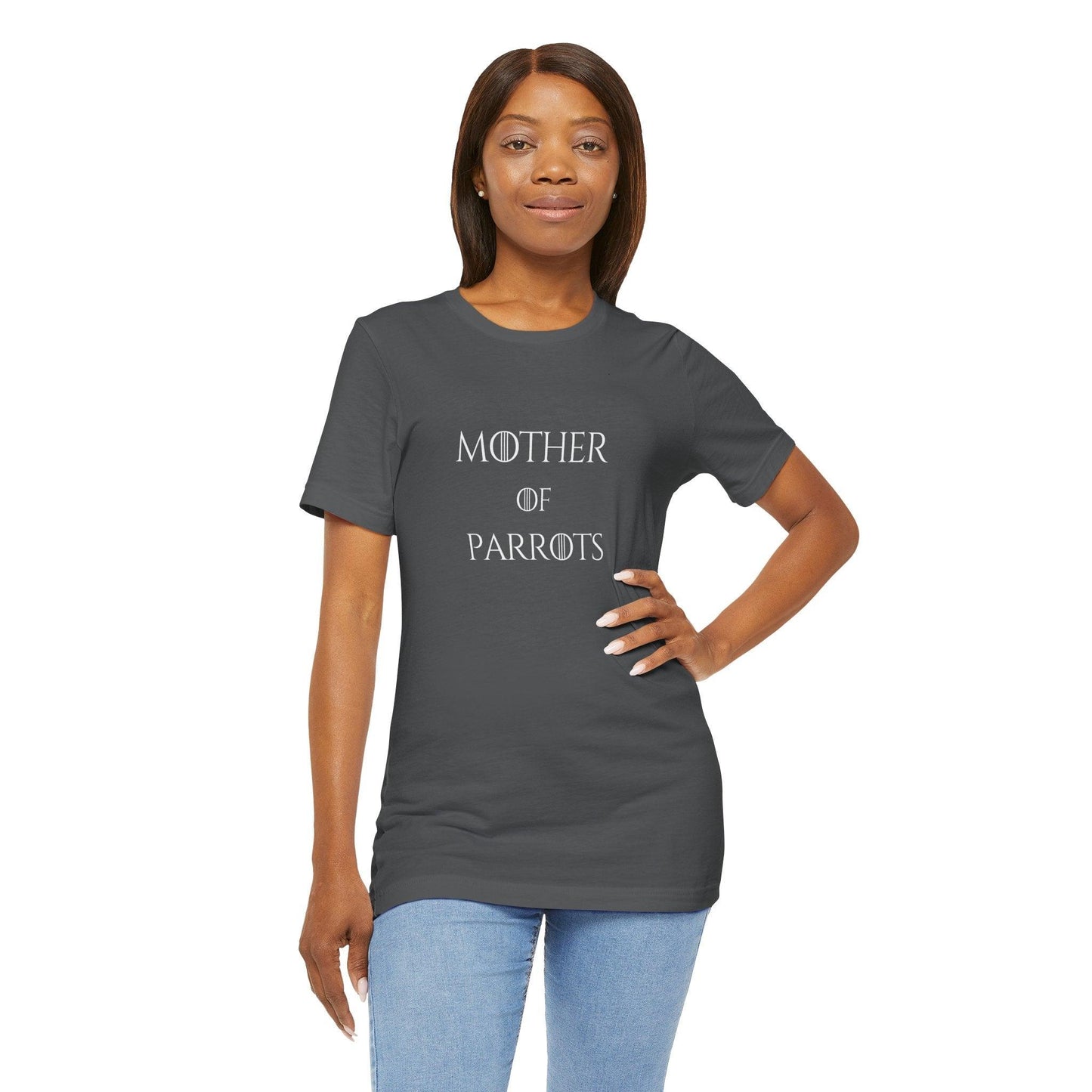 Mother of Parrots Premium TShirt - Perfect Gift for Cat Lovers