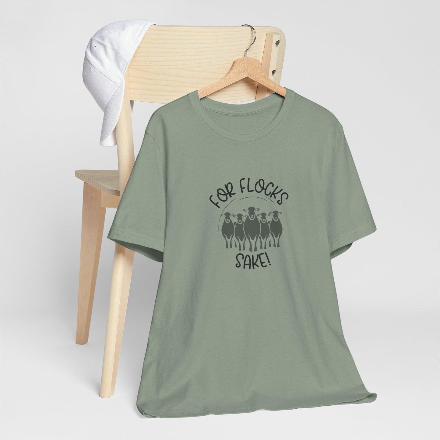 For Flocks Sake Tee - Funny Animal T-Shirt, Unisex